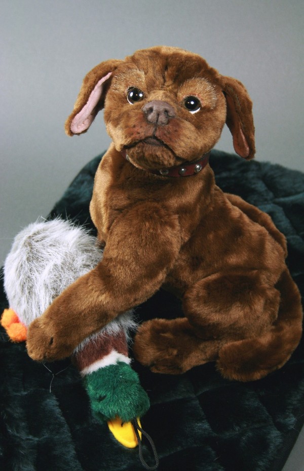 chocolate lab teddy bear