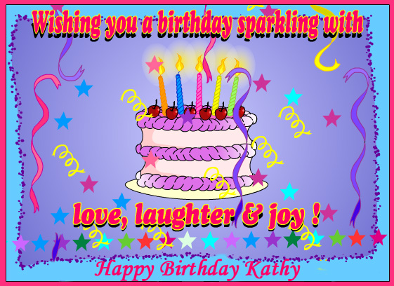 Birthday Cake Kathy