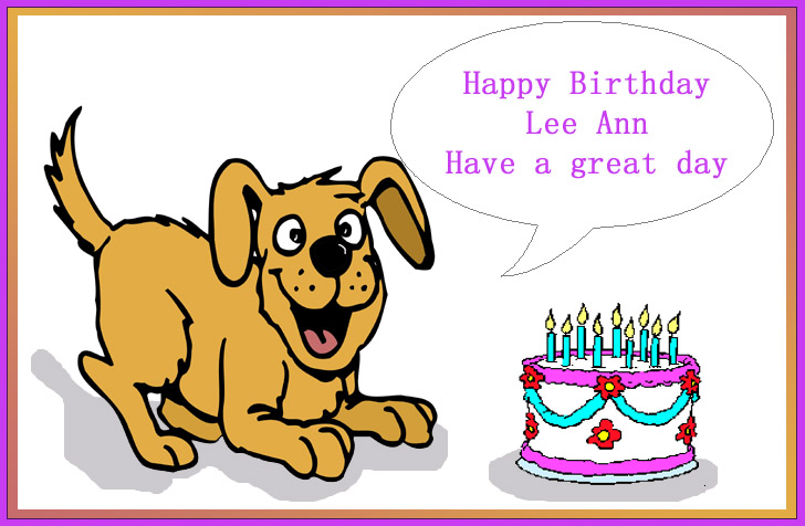 Happy Birthday Lee