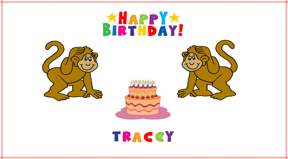 Happy Birthday Traci