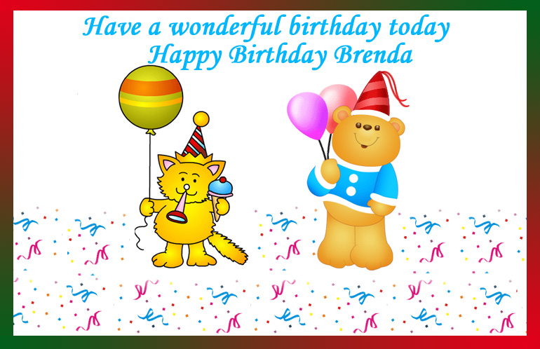 ***Happy Birthday Brenda***